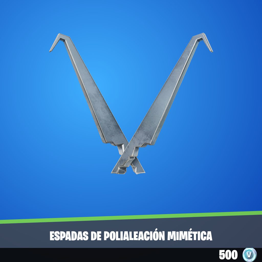 Espadas de polialeación mimética